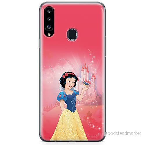 ERT GROUP mobiltelefonfodral för Samsung A20S originalt och officiellt licensierat Disney mönster Snow White 001 optimalt anpassad till formen på mobiltelefonen, fodral tillverkad av TPU plast 5904805441585