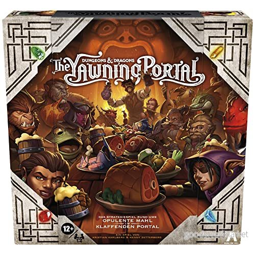 Dungeons & Dragons: The Yawning Portal, den gapande portalen, D Strategi brädspel för 14 spelare, från 12 år, tysk version 5010996103031
