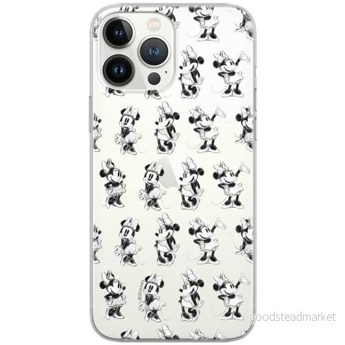 ERT GROUP mobiltelefonfodral för Xiaomi REDMI 9A originalt och officiellt licensierat Disney mönster Minnie 018 optimalt anpassad till formen på mobiltelefonen, gedeeltelijk transparant 5903040271995