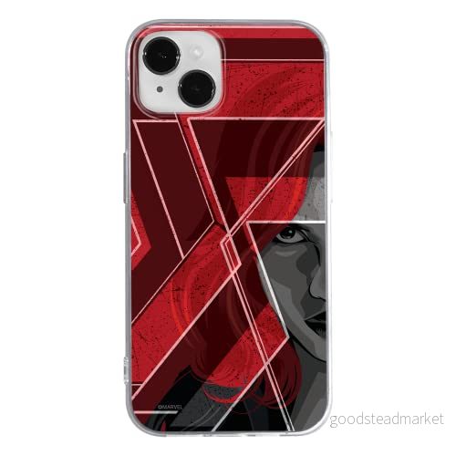 ERT GROUP mobiltelefonfodral för Apple Iphone 14 originalt och officiellt licensierat Marvel mönster Black Widow 002 optimalt anpassad till formen på mobiltelefonen, fodral tillverkad av TPU plast 5905131888488