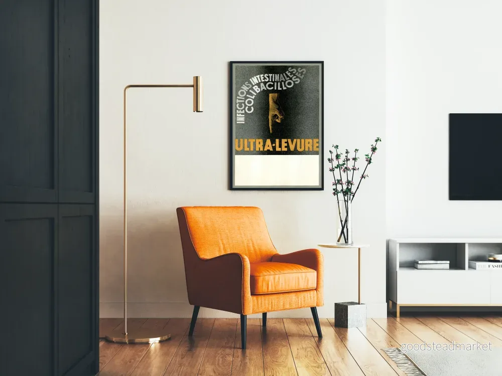 Vintageposter Ultra-Levure väggdekor - Bild 2