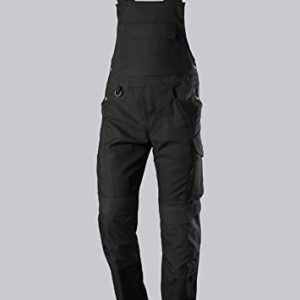 BP 1821-565-0032-33/34s tygblandning bröstbyxa stretch-byxhållare med clipsfästen, 65% polyester/35% bomull, svart, 33/34S storlek 4055301791757 BP 1821-565-0032-33/34s tygblandning bröstbyxa stretch-byxhållare med clipsfästen, 65% polyester/35% bomull, svart, 33/34S storlek 4055301791757