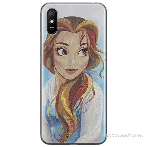 ERT GROUP mobiltelefonfodral för Xiaomi REDMI 9A originalt och officiellt licensierat Disney mönster Bella 003 optimalt anpassad till formen på mobiltelefonen, fodral tillverkad av TPU plast 5903040296295