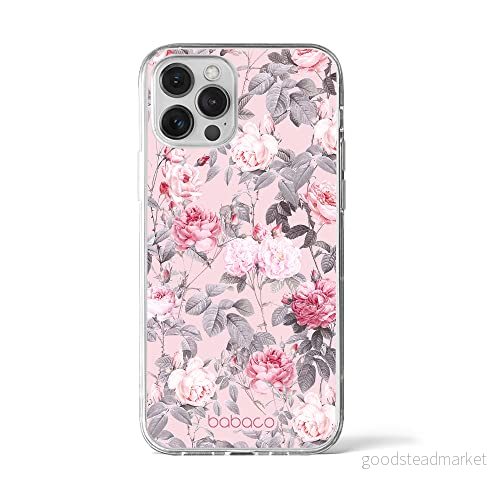 ERT GROUP mobiltelefonfodral för Iphone 12 PRO MAX originalt och officiellt licensierat Babaco mönster Flowers 054 optimalt anpassad till formen på mobiltelefonen, fodral tillverkad av TPU plast 5905131351340