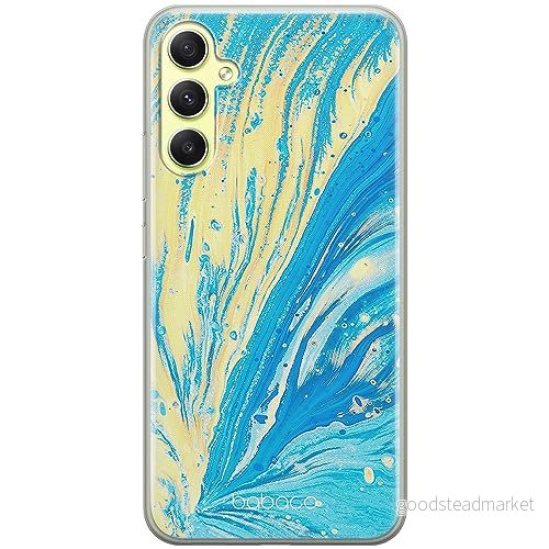 ERT GROUP mobiltelefonfodral för Samsung A34 5G originalt och officiellt licensierat Babaco mönster Abstract 025 optimalt anpassad till formen på mobiltelefonen, fodral tillverkad av TPU plast 5905511774189