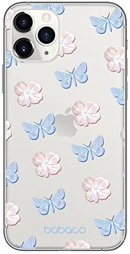 ERT GROUP mobiltelefonfodral för Iphone 11 PRO originalt och officiellt licensierat Babaco mönster Flowers 043 optimalt anpassad till formen på mobiltelefonen, gedeeltelijk transparant 5905131318824