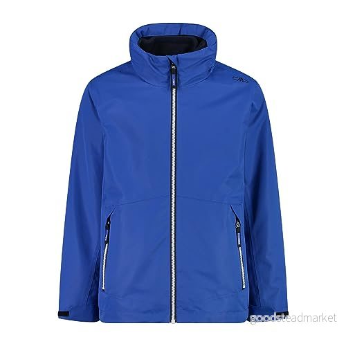 CMP, Barnjacka med fast huva, avtagbar innerjacka, Royal B.Blue, 98 8058949081316