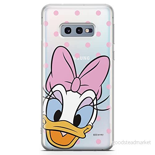 ERT GROUP mobiltelefonfodral för Samsung S10e originalt och officiellt licensierat Disney mönster Daisy 004 optimalt anpassad till formen på mobiltelefonen, gedeeltelijk transparant 5903040562864
