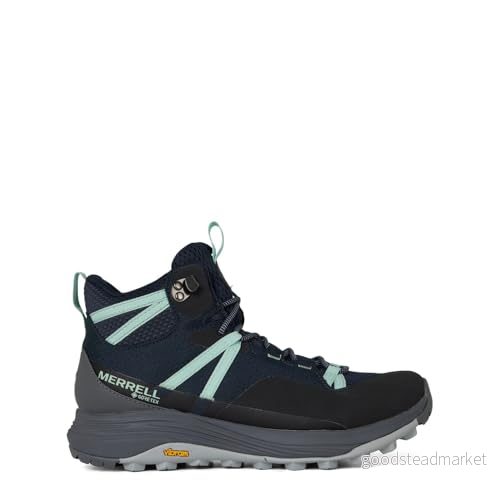 Merrell kvinnors Siren 4 Mid GTX vandringssko, Marinblått Xsp, 37.5 EU 195019486652