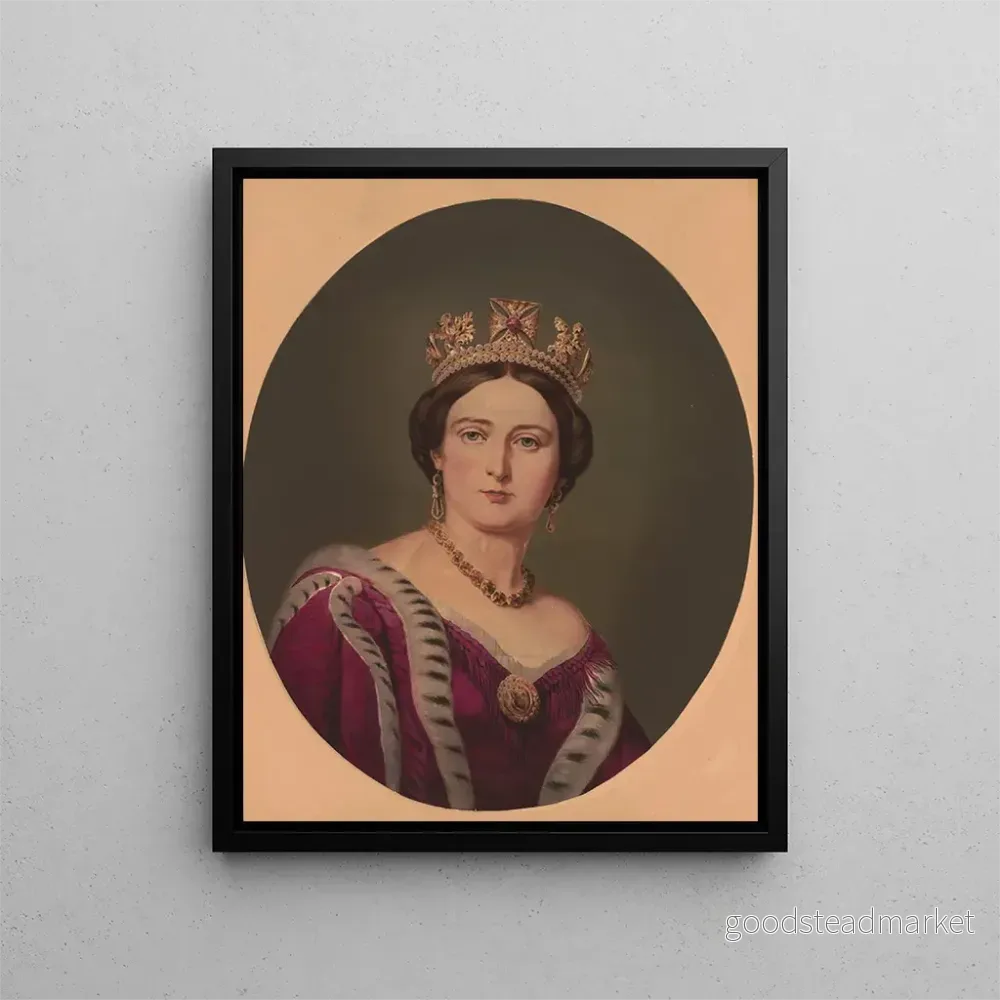 Målning La Reine Victoria - Ec Middleton Co | Konsttryck