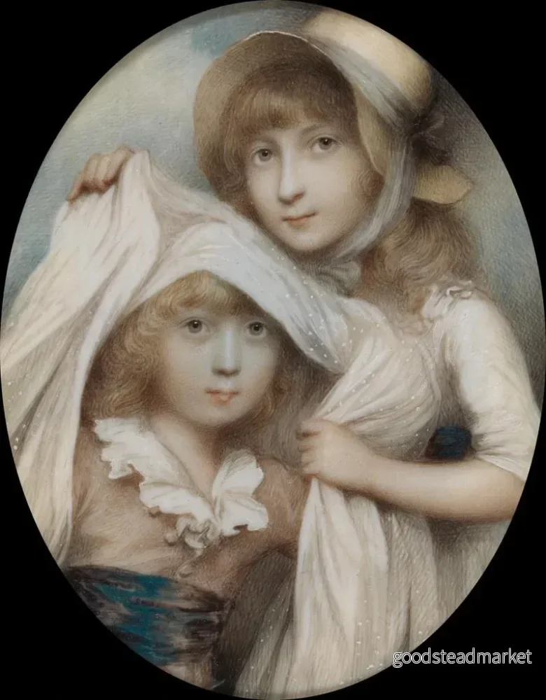 Målning Mary och Nathaniel Jefferys - Andrew Plimer - Bild 2