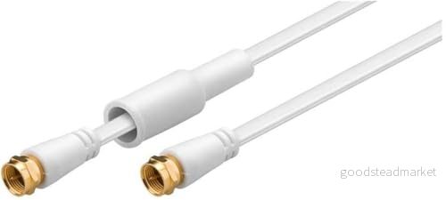 Pro Flat SAT antenna cable (80 dB) 2x shielded weatherproof 7.5m 4040849672972