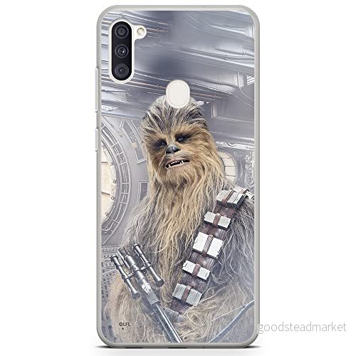 ERT GROUP mobiltelefonfodral för Samsung A03S originalt och officiellt licensierat Star Wars mönster Chewbacca 002 optimalt anpassad till formen på mobiltelefonen, fodral tillverkad av TPU plast 5904805002038