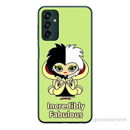 ERT GROUP mobiltelefonfodral för Samsung M13 4G originalt och officiellt licensierat Disney mönster Cruella 006 optimalt anpassad till formen på mobiltelefonen, fodral tillverkad av TPU plast 5905511321444
