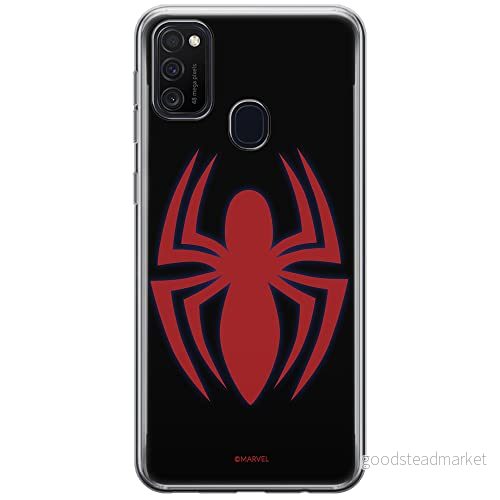 ERT GROUP mobiltelefonfodral för Samsung M21 originalt och officiellt licensierat Marvel mönster Spider Man 018 optimalt anpassad till formen på mobiltelefonen, fodral tillverkad av TPU plast 5903537111711