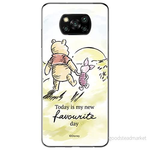 ERT GROUP mobiltelefonfodral för Xiaomi POCOPHONE X3 originalt och officiellt licensierat Disney mönster Winnie the Pooh and friends 012, fodral tillverkad av TPU plast 5903537121192