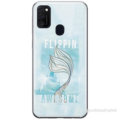 ERT GROUP mobiltelefonfodral för Samsung M21 originalt och officiellt licensierat Disney mönster Ariel 006 optimalt anpassad till formen på mobiltelefonen, fodral tillverkad av TPU plast 5903537832289