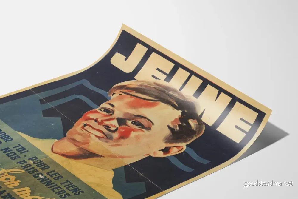 Vintageposter Ungt utövar ett gott yrke - Retro väggdekoration - Bild 3