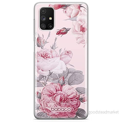 ERT GROUP mobiltelefonfodral för Samsung M51 originalt och officiellt licensierat Babaco mönster Flowers 050 optimalt anpassad till formen på mobiltelefonen, fodral tillverkad av TPU plast 5905131349590