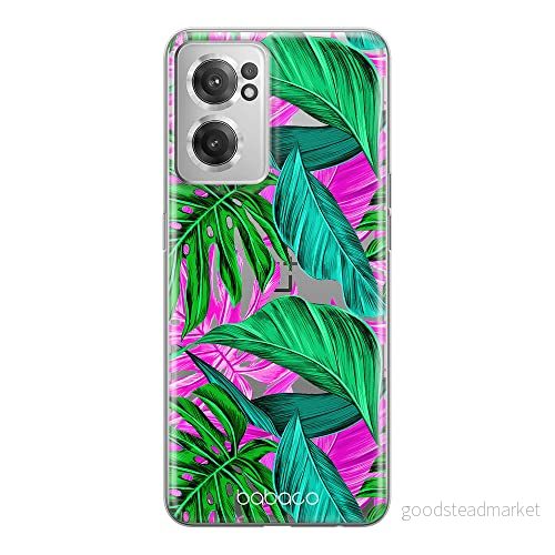 ERT GROUP mobiltelefonfodral för Oneplus NORD CE 2 originalt och officiellt licensierat Babaco mönster Plants 004 optimalt anpassad till formen på mobiltelefonen, gedeeltelijk transparant 5905511284992