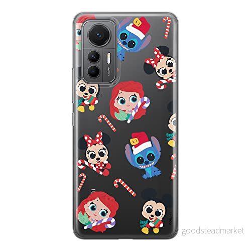 ERT GROUP mobiltelefonfodral för Xiaomi 12 LITE originalt och officiellt licensierat Disney mönster Friends 002 optimalt anpassad till formen på mobiltelefonen, gedeeltelijk transparant 5905511500603