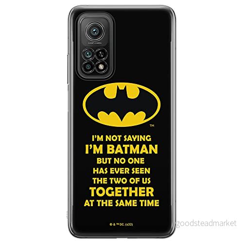 ERT GROUP mobiltelefonfodral för Xiaomi Redmi Note 11T 5G/11S 5G/POCO M4 Pro 5G originalt och officiellt licensierat DC mönster Batman 053, fodral tillverkad av TPU plast 5905131552761