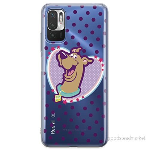 ERT GROUP mobiltelefonfodral för Xiaomi REDMI NOTE 10 5G / POCO M3 PRO originalt och officiellt licensierat Scooby Doo mönster 005 anpassad till formen på mobiltelefonen, gedeeltelijk transparant 5904805611407