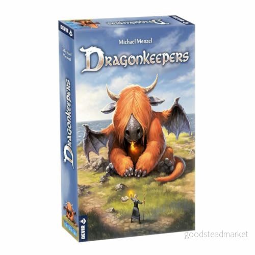 Devir - Dragonkeepers, brädspel, familjebrädspel, avla drakar, ålder +8 (BGDRASP) 8436607942191