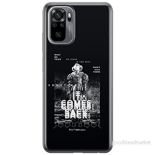 ERT GROUP mobiltelefonfodral för Xiaomi REDMI NOTE 10/ 10S originalt och officiellt licensierat Horror mönster It 017 optimalt anpassad till formen på mobiltelefonen, fodral tillverkad av TPU plast 5905131992994