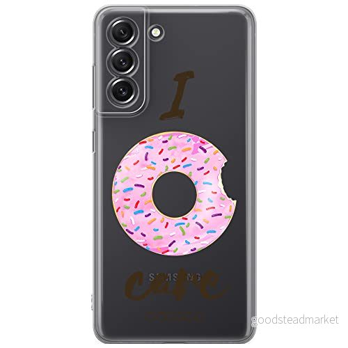 ERT GROUP mobiltelefonfodral för Samsung S21 FE originalt och officiellt licensierat Babaco mönster Donut 001 optimalt anpassad till formen på mobiltelefonen, gedeeltelijk transparant 5904805405945