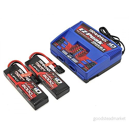 Traxxas 2990 inuti svart, blå, röd laddare (inuti, litiumpolymer, nickel metallhydrid, 500 mA, 100240 V, röd) 20334299062