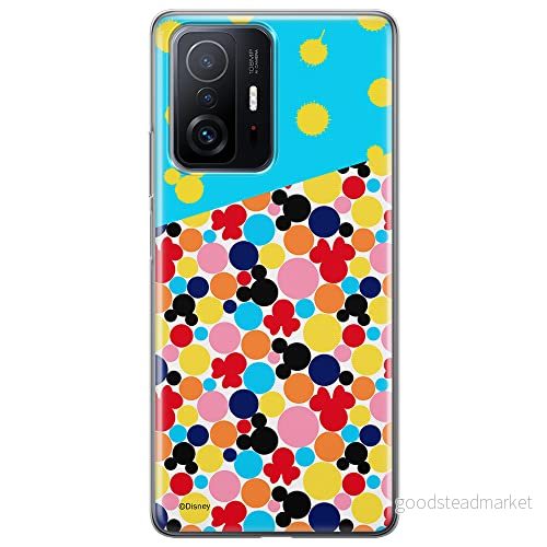 ERT GROUP mobiltelefonfodral för Xiaomi 11T 5G / PRO originalt och officiellt licensierat Disney mönster Mickey 031 anpassad till formen på mobiltelefonen, fodral tillverkad av TPU plast 5904805553080