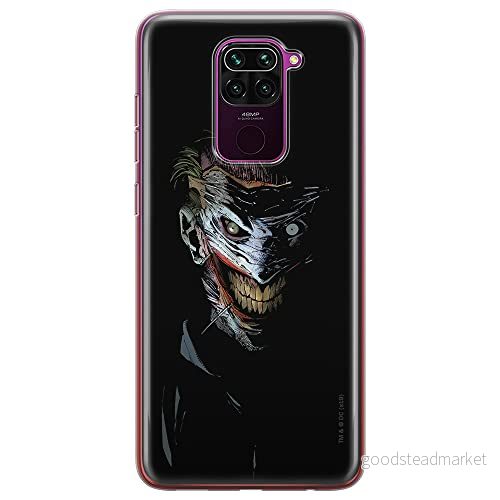 ERT GROUP mobiltelefonfodral för Xiaomi REDMI NOTE 9 originalt och officiellt licensierat DC mönster Joker 011 optimalt anpassad till formen på mobiltelefonen, fodral tillverkad av TPU plast 5903040336977