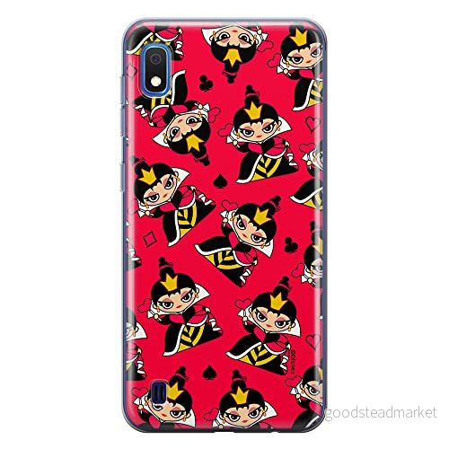 ERT GROUP mobiltelefonfodral för Samsung A10 originalt och officiellt licensierat Disney mönster Queen of Hearts 002 optimalt anpassad till formen på mobiltelefonen, fodral tillverkad av TPU plast 5905131428196