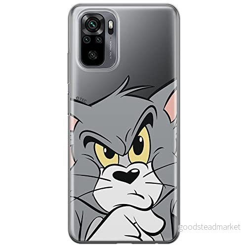 ERT GROUP mobiltelefonfodral för Xiaomi REDMI NOTE 10/ 10S originalt och officiellt licensierat Tom and Jerry mönster 001 optimalt anpassad till formen på mobiltelefonen, gedeeltelijk transparant 5903537187594