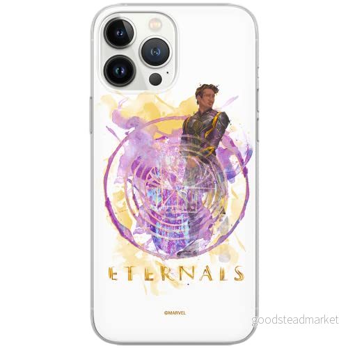 ERT GROUP mobiltelefonfodral för Samsung S10 PLUS originalt och officiellt licensierat Marvel mönster Eternals 012 Vit optimalt anpassad till formen på mobiltelefonen, fodral tillverkad av TPU plast 5904805125928