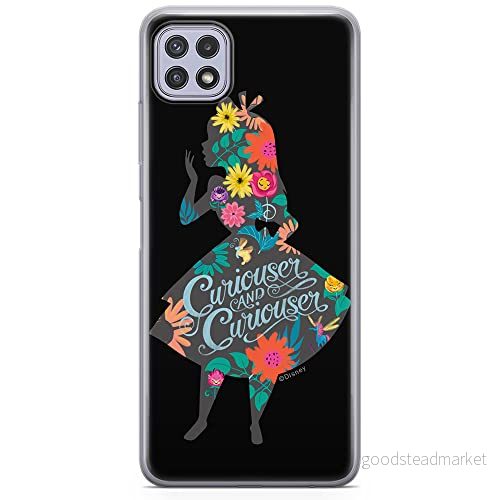 ERT GROUP mobiltelefonfodral för Samsung A22 5G originalt och officiellt licensierat Disney mönster Alice 002 optimalt anpassad till formen på mobiltelefonen, fodral tillverkad av TPU plast 5903932824193