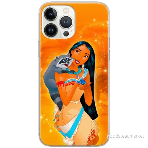ERT GROUP mobiltelefonfodral för Xiaomi REDMI NOTE 9 PRO/ 9S originalt och officiellt licensierat Disney mönster Pocahontas and Meeko 001, fodral tillverkad av TPU plast 5903932255690