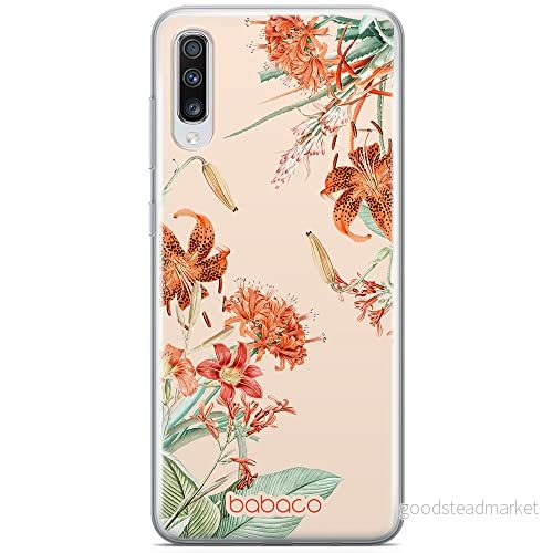 ERT GROUP mobiltelefonfodral för Samsung A70 originalt och officiellt licensierat Babaco mönster Flowers 057 optimalt anpassad till formen på mobiltelefonen, fodral tillverkad av TPU plast 5905131365316