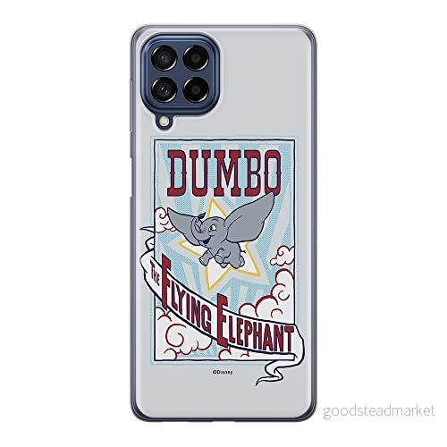 ERT GROUP mobiltelefonfodral för Samsung M53 5G originalt och officiellt licensierat Disney mönster Dumbo 002 optimalt anpassad till formen på mobiltelefonen, fodral tillverkad av TPU plast 5905511394059