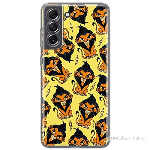 ERT GROUP mobiltelefonfodral för Samsung S21 FE originalt och officiellt licensierat Disney mönster Scar 002 optimalt anpassad till formen på mobiltelefonen, fodral tillverkad av TPU plast 5905131445773