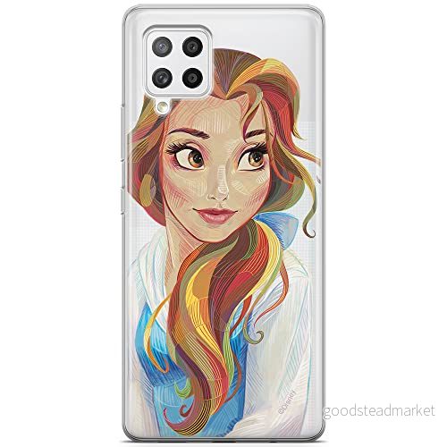 ERT GROUP mobiltelefonfodral för Samsung A42 5G originalt och officiellt licensierat Disney mönster Bella 003 optimalt anpassad till formen på mobiltelefonen, gedeeltelijk transparant 5903040251652
