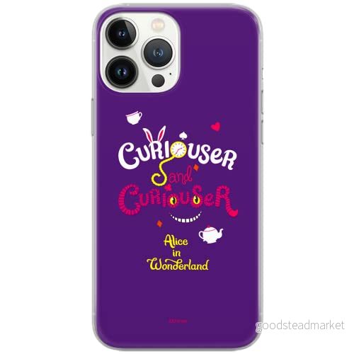 ERT GROUP mobiltelefonfodral för Xiaomi REDMI NOTE 9 originalt och officiellt licensierat Disney mönster Alice 009 optimalt anpassad till formen på mobiltelefonen, fodral tillverkad av TPU plast 5903040334683