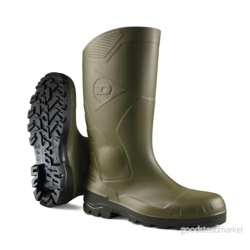 DUNLOP Unisex Devon heltäckande gummistövlar, gRÖN, 41 EU 8713197337348