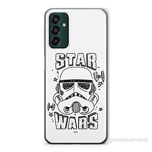 ERT GROUP mobiltelefonfodral för Samsung M13 4G originalt och officiellt licensierat Star Wars mönster Stormtrooper 013 optimalt anpassad till formen på mobiltelefonen, fodral tillverkad av TPU plast 5905511331986