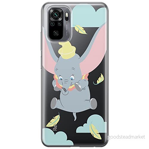 ERT GROUP mobiltelefonfodral för Xiaomi REDMI NOTE 10/ 10S originalt och officiellt licensierat Disney mönster Dumbo 014 optimalt anpassad till formen på mobiltelefonen, gedeeltelijk transparant 5903537075648