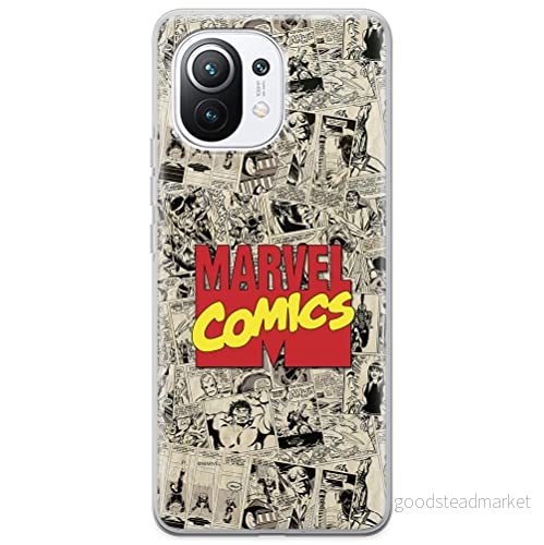ERT GROUP mobiltelefonfodral för Xiaomi 11 originalt och officiellt licensierat Marvel mönster 004 optimalt anpassad till formen på mobiltelefonen, fodral tillverkad av TPU plast 5903537098227