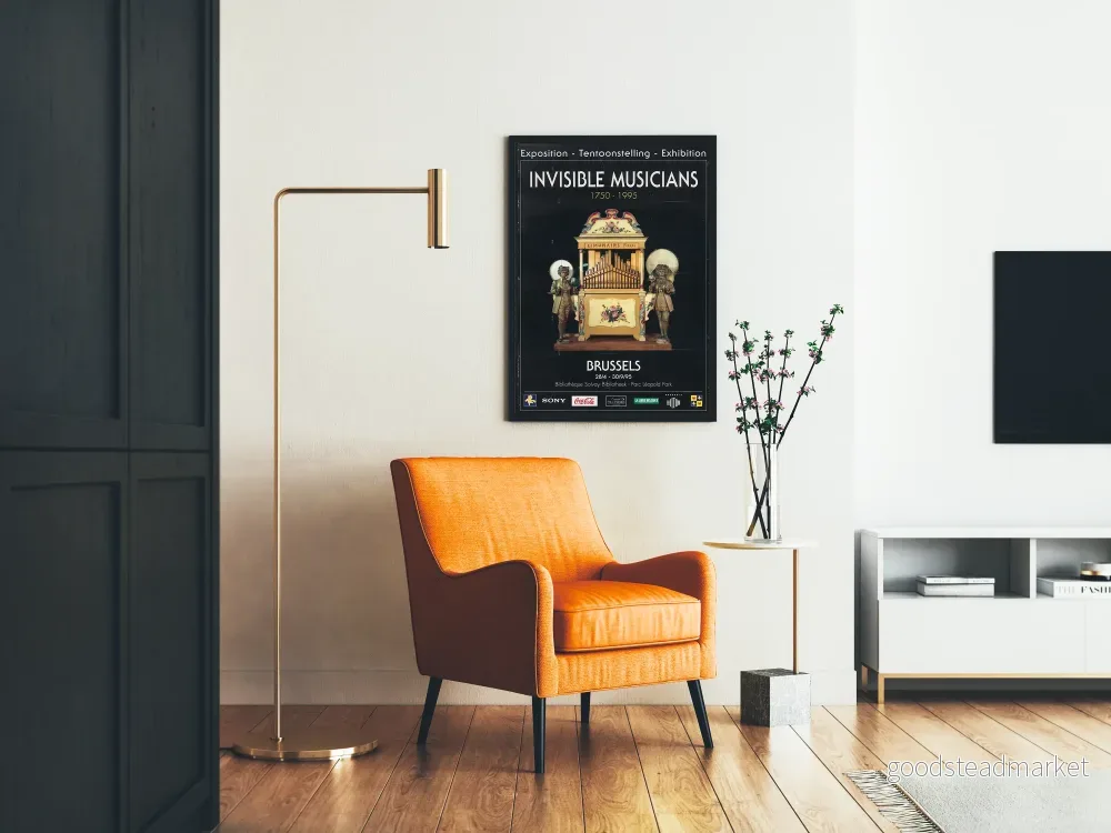 Väggdekorationsposter utställning Osynliga Musikanter 1750-1995 - Bild 2