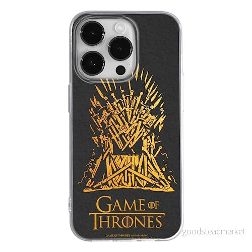 ERT GROUP mobiltelefonfodral för Apple Iphone 14 PRO MAX originalt och officiellt licensierat Game of Thrones mönster 011, fodral tillverkad av TPU plast 5905131934062