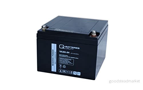 Q Batteries 12LSX 24 blybatteri 12 V Ah AGM 10 år 4250889611859